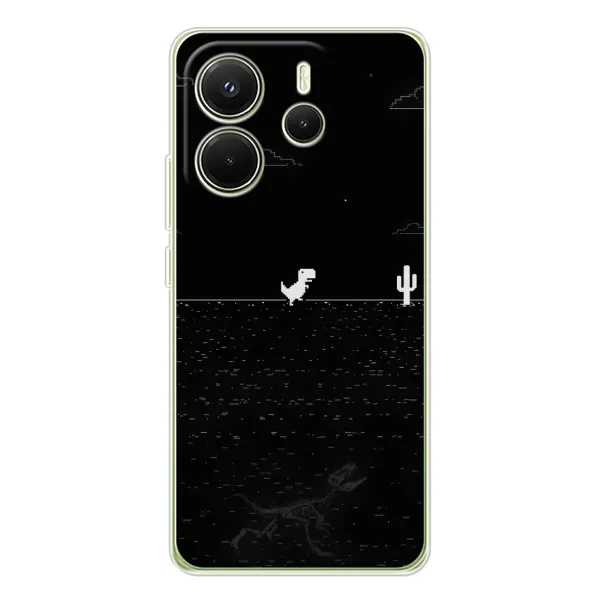 Чехол с рисунком «Динозаврик» для Xiaomi Redmi Note 14 4G (Global) Чехол с рисунком «Динозаврик» для Xiaomi Redmi Note 14 4G (Global)