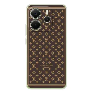 Силиконовый чехол для Xiaomi Redmi Note 14 4G (Global version) (ФОН Louis Vuitton Paris)