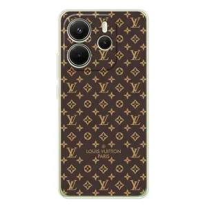 Чехол Стиль Louis Vuitton на Xiaomi Redmi Note 14 4G (Global version) (Фон Луи Виттон)