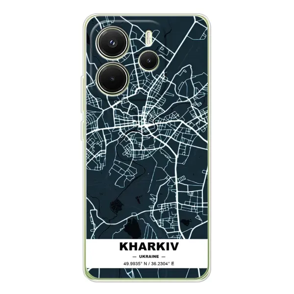Чехол с рисунком «Харьков» для Xiaomi Redmi Note 14 4G (Global) Чехол с рисунком «Харьков» для Xiaomi Redmi Note 14 4G (Global)