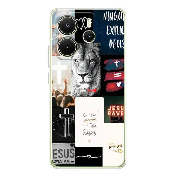 Чехол с рисунком «Христианский арт» для Xiaomi Redmi Note 14 4G (Global) Чехол с рисунком «Христианский арт» для Xiaomi Redmi Note 14 4G (Global)