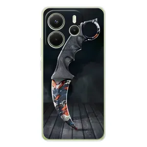 Чехол КИБЕРСПОРТ для Xiaomi Redmi Note 14 4G (Global version) (Кинжал КС ГО)