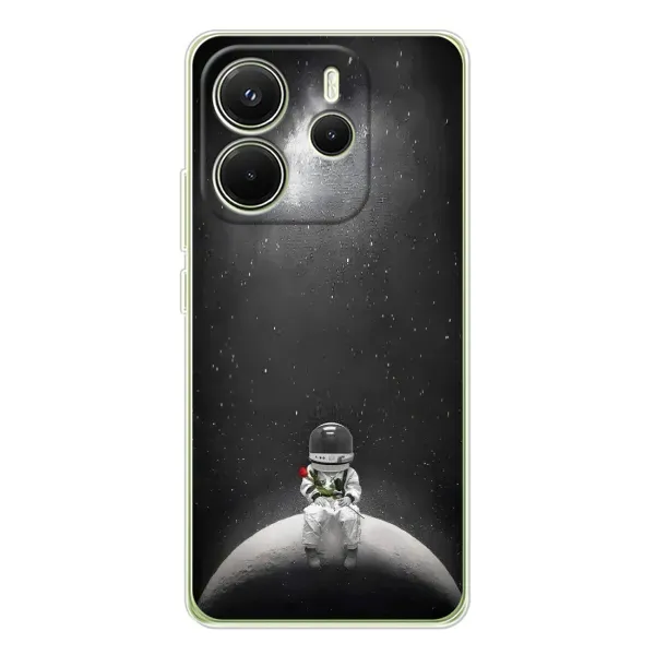 Чехол с рисунком «Космонавт романтик» для Xiaomi Redmi Note 14 4G (Global) Чехол с рисунком «Космонавт романтик» для Xiaomi Redmi Note 14 4G (Global)