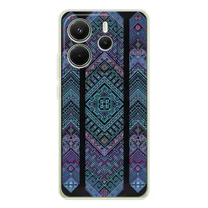 Силиконовый Чехол на Xiaomi Redmi Note 14 4G (Global version) (Крутой орнамент)