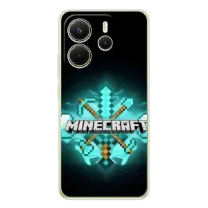 Чохол майнкрафт для Xiaomi Redmi Note 14 4G (Global version) (MineCraft 2)