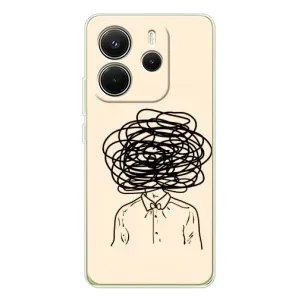 Чехлы со смыслом для Xiaomi Redmi Note 14 4G (Global version) (Мысли)