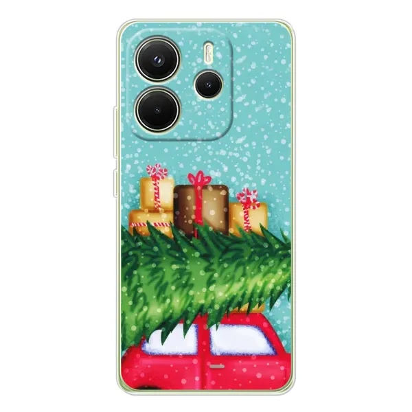 Чехол с рисунком «Новогодние подарки» для Xiaomi Redmi Note 14 4G (Global) Чехол с рисунком «Новогодние подарки» для Xiaomi Redmi Note 14 4G (Global)