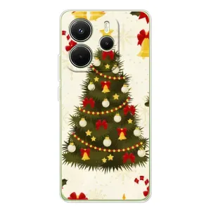 Чехол Новогодняя Елка на Xiaomi Redmi Note 14 4G (Global version) (Новогодний принт)