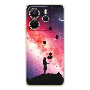 Силіконові Чохли Коханій людині для Xiaomi Redmi Note 14 4G (Global version) (Кулі в небі)