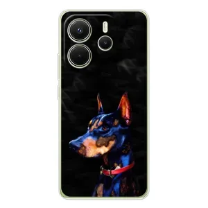 Бампер для Xiaomi Redmi Note 14 4G (Global version) с картинкой "Песики" (Собака Мопс)