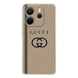 Чехлы Бренд GUCCI для Xiaomi Redmi Note 14 4G (Global version) (Стиль Гуччи)
