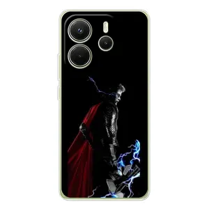 Чохол Супергерої Марвел на xaomi Redmi Note 14 4G (Глóб熬 версія) (Тор)