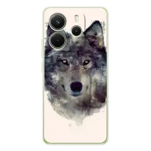Чехол с Волком на Xiaomi Redmi Note 14 4G (Global version) (Волк)