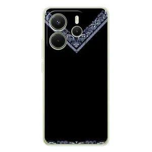 Силиконовый Чехол на Xiaomi Redmi Note 14 4G (Global version) (Воротник вышиванки)