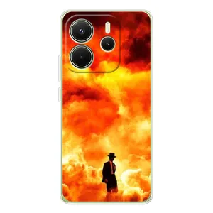 Чехол Оппенгеймер / Oppenheimer на Xiaomi Redmi Note 14 4G (Global version) (Взрыв)
