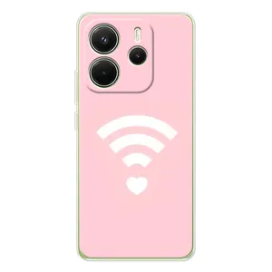 Силіконові Чохли Коханій людині для Xiaomi Redmi Note 14 4G (Global version) (WiFi Love)