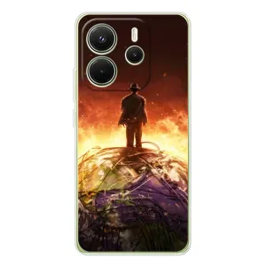 Чехол Оппенгеймер / Oppenheimer на Xiaomi Redmi Note 14 4G (Global version) (Ядерщик)