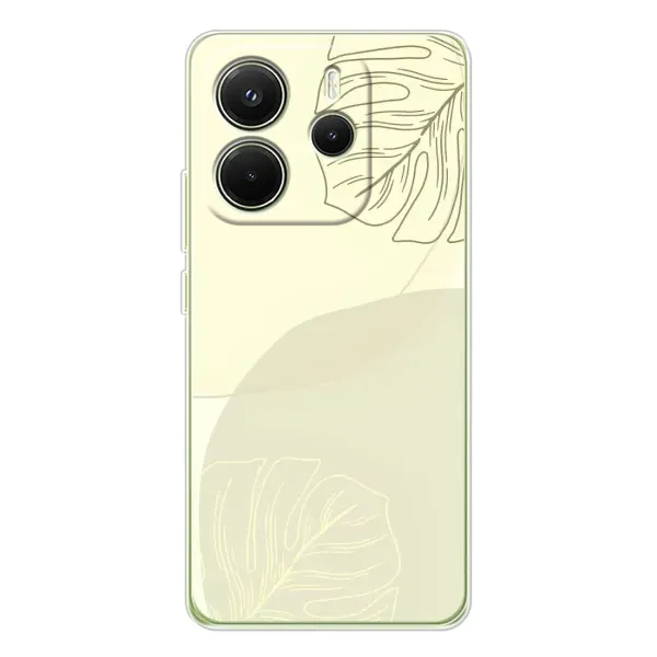 Чехол с рисунком «Зелёный фон» для Xiaomi Redmi Note 14 4G (Global) Чехол с рисунком «Зелёный фон» для Xiaomi Redmi Note 14 4G (Global)