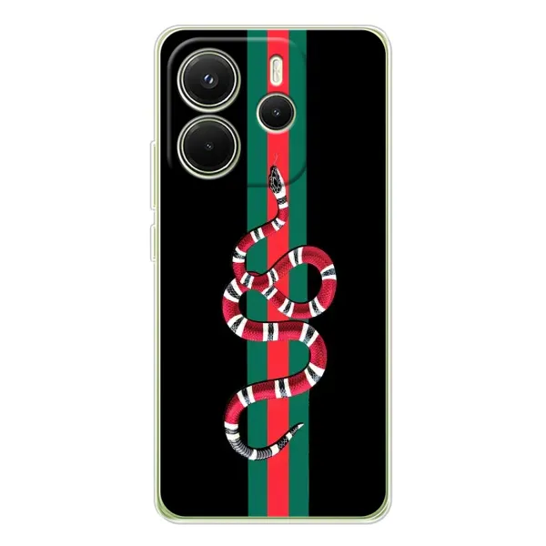 Чехол с рисунком «Змей Гуччи» для Xiaomi Redmi Note 14 4G (Global) Чехол с рисунком «Змей Гуччи» для Xiaomi Redmi Note 14 4G (Global)