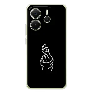 Чохол (Знак сердечка) для Xiaomi Redmi Note 14 4G (Global version) (Знак Сердечка)