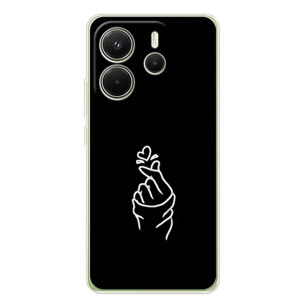 Чехол с рисунком «Знак Сердечка» для Xiaomi Redmi Note 14 4G (Global) Чехол с рисунком «Знак Сердечка» для Xiaomi Redmi Note 14 4G (Global)