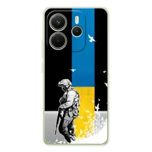 Патриотический Чехол для Xiaomi Redmi Note 14 4G (Global version) (ЗСУ)