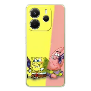 Чехлы с Патриком на Xiaomi Redmi Note 14 4G (Global version) (Звонок)