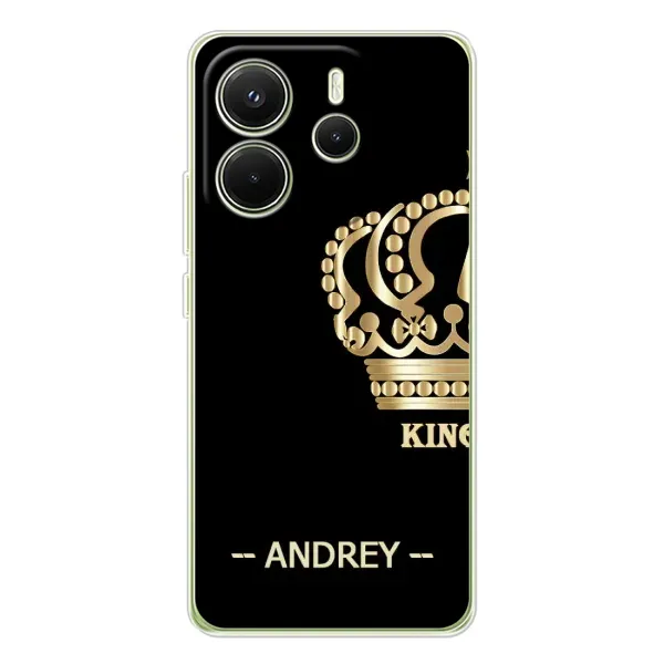 Чехол с рисунком «ANDREY» для Xiaomi Redmi Note 14 4G (EU)