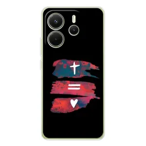 Чехлы для Xiaomi Redmi Note 14 4G (Для Христиан) (Атрибутика)