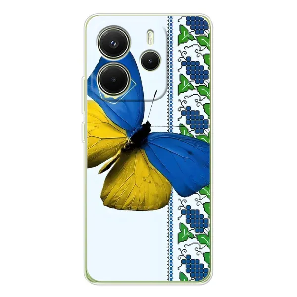 Чехол с рисунком «Бабочка» для Xiaomi Redmi Note 14 4G (EU) Чехол с рисунком «Бабочка» для Xiaomi Redmi Note 14 4G (EU)