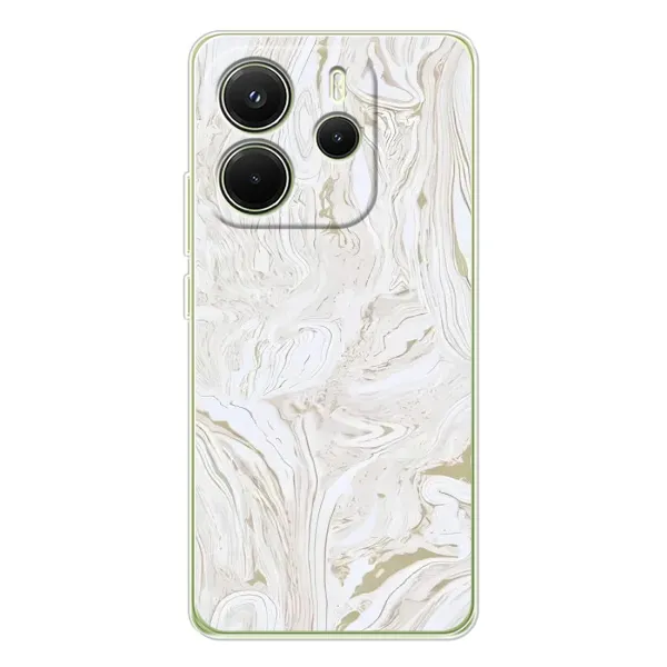 Чехол с рисунком «белый мрамор» для Xiaomi Redmi Note 14 4G (EU) Чехол с рисунком «белый мрамор» для Xiaomi Redmi Note 14 4G (EU)