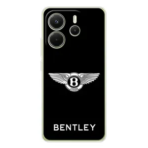 Чехлы с тематикой "Крутые машины" на Xiaomi Redmi Note 14 4G (Logo Bentley)