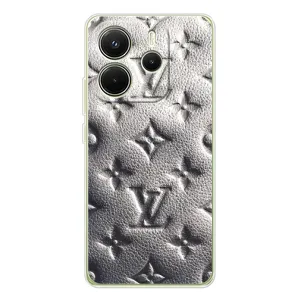 Текстурний Чохол Louis Vuitton для Редмі Нот 14 4G (Бежевий ЛВ)