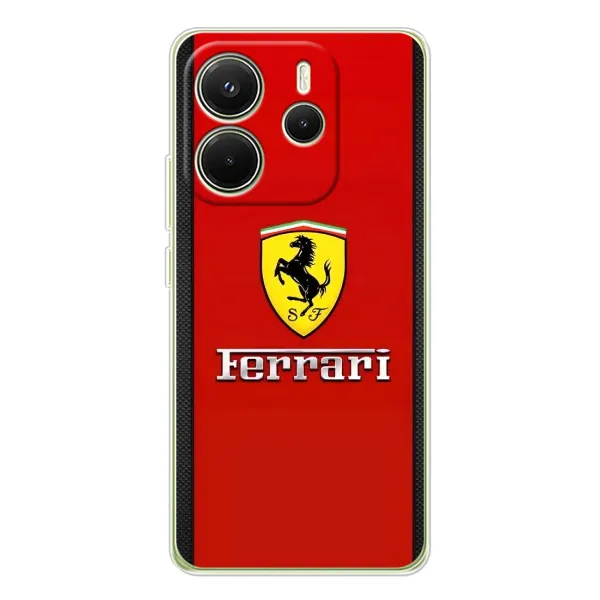 Чехол с рисунком «Ferrari Logo» для Xiaomi Redmi Note 14 4G (EU) Чехол с рисунком «Ferrari Logo» для Xiaomi Redmi Note 14 4G (EU)