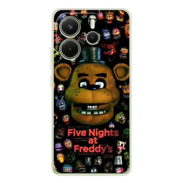 Чехол с рисунком «Freddy» для Xiaomi Redmi Note 14 4G (EU)