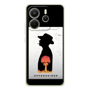 Чехол Оппенгеймер / Oppenheimer на Xiaomi Redmi Note 14 4G (Изобретатель)