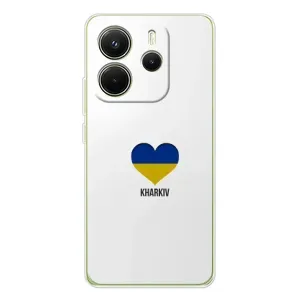 Чехлы силиконовые (Город Харьков) на Редми Нот 14 4G (Kharkiv)
