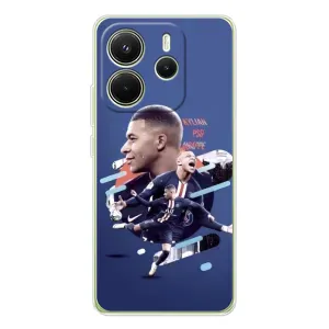 Чохол (TPU) з Футболістом на Xiaomi Redmi Note 14 4G (Киліан)
