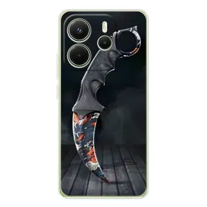 Чехол КИБЕРСПОРТ для Xiaomi Redmi Note 14 4G (Кинжал КС ГО)