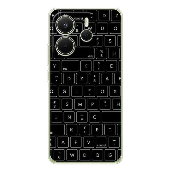 Чехол с рисунком «Клавиатура» для Xiaomi Redmi Note 14 4G (EU) Чехол с рисунком «Клавиатура» для Xiaomi Redmi Note 14 4G (EU)