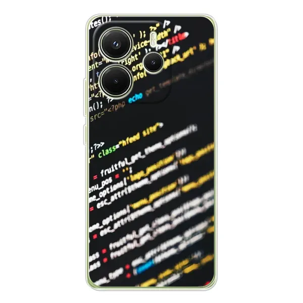 Чехол с рисунком «Код» для Xiaomi Redmi Note 14 4G (EU) Чехол с рисунком «Код» для Xiaomi Redmi Note 14 4G (EU)