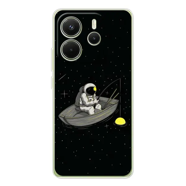 Чехол с рисунком «Космонавт на рыбалке» для Xiaomi Redmi Note 14 4G (EU) Чехол с рисунком «Космонавт на рыбалке» для Xiaomi Redmi Note 14 4G (EU)