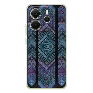 Силиконовый Чехол на Xiaomi Redmi Note 14 4G (Крутой орнамент)