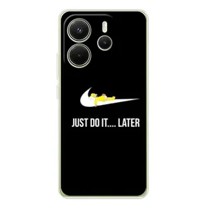 Силіконовый Чохол на Xiaomi Redmi Note 14 4G з картинкою НАЙК (Later)