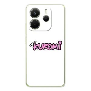 Чехол с персонажем Куроми на Xiaomi Redmi Note 14 4G (Лого Куроми)