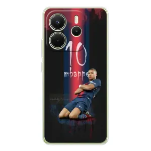 Чохол (TPU) з Футболістом на Xiaomi Redmi Note 14 4G (MBAPPE 10)