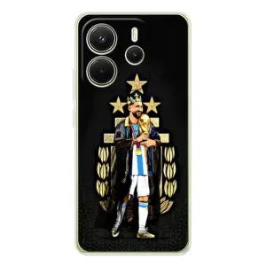 Чохли Лео Мессі Аргентина для Xiaomi Redmi Note 14 4G (Мессі король)