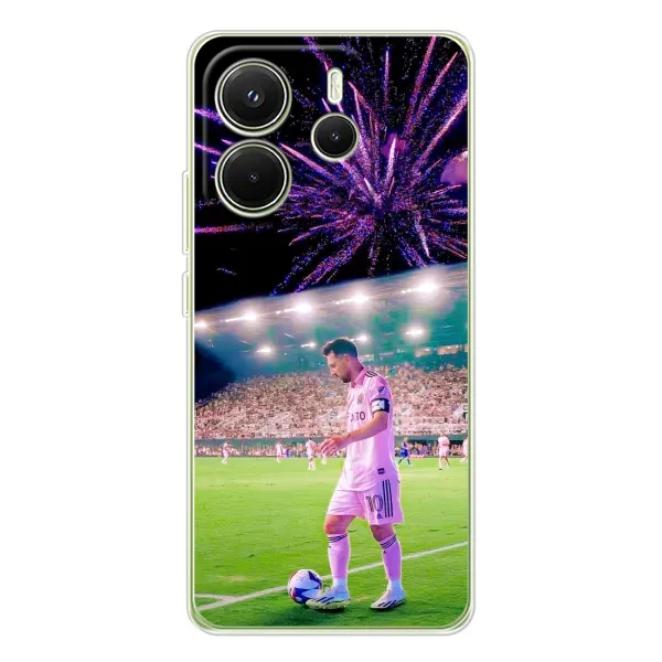 Чехол с рисунком «Месси в Майами» для Xiaomi Redmi Note 14 4G (EU)
