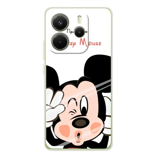 Чехол с рисунком «Mickey Mouse» для Xiaomi Redmi Note 14 4G (EU) Чехол с рисунком «Mickey Mouse» для Xiaomi Redmi Note 14 4G (EU)
