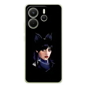 Чехлы с принтом Уэнсдей на Xiaomi Redmi Note 14 4G